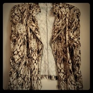 Snake patterned Jacket